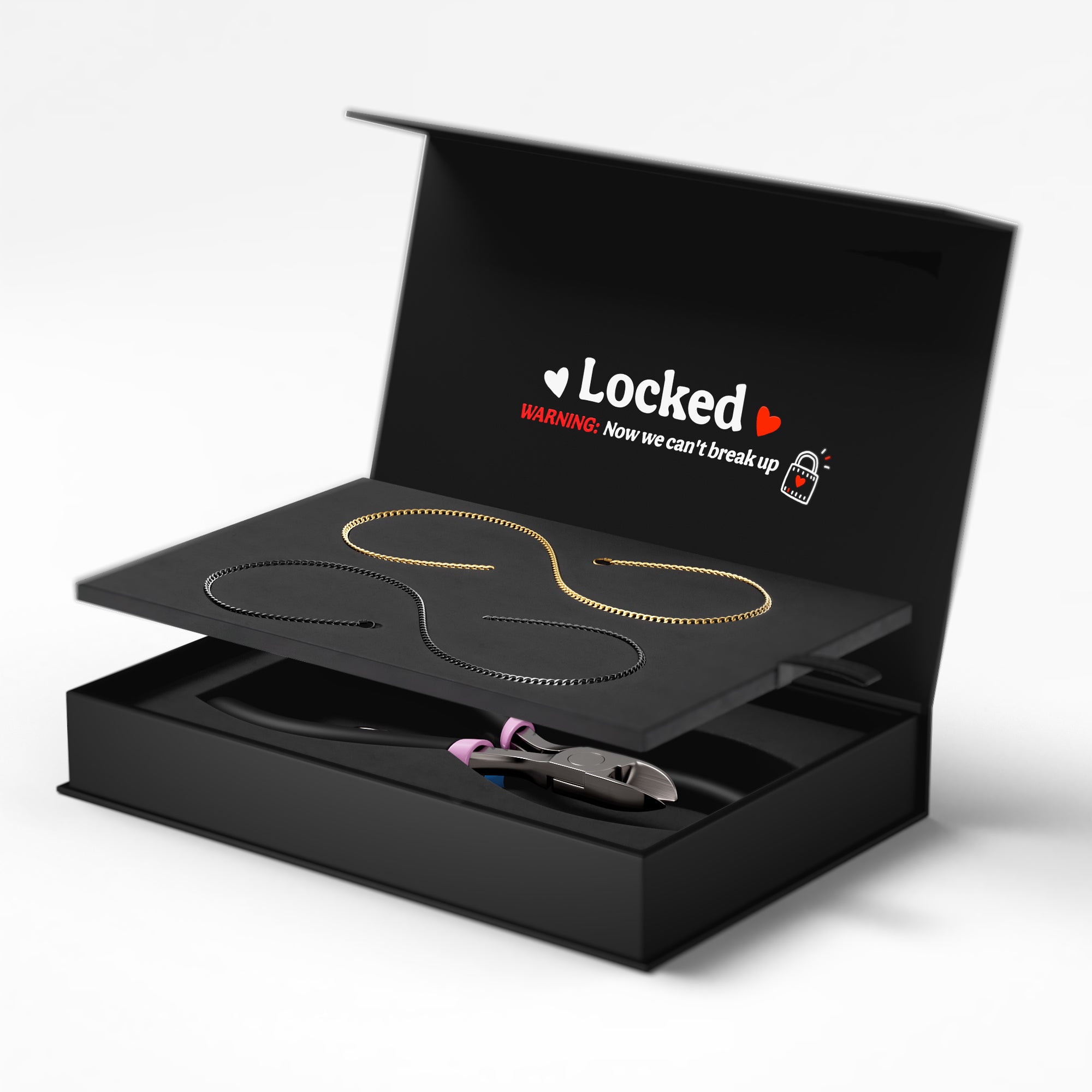 Locked Permanent Matching Couples Bracelets