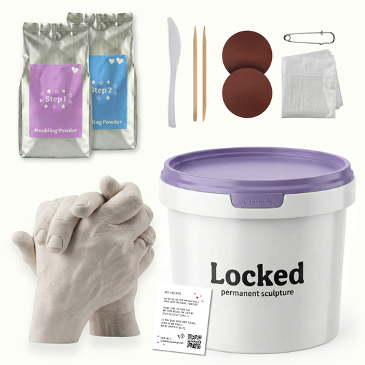 Locked Couples Permanent Hands Sculpting Kit
