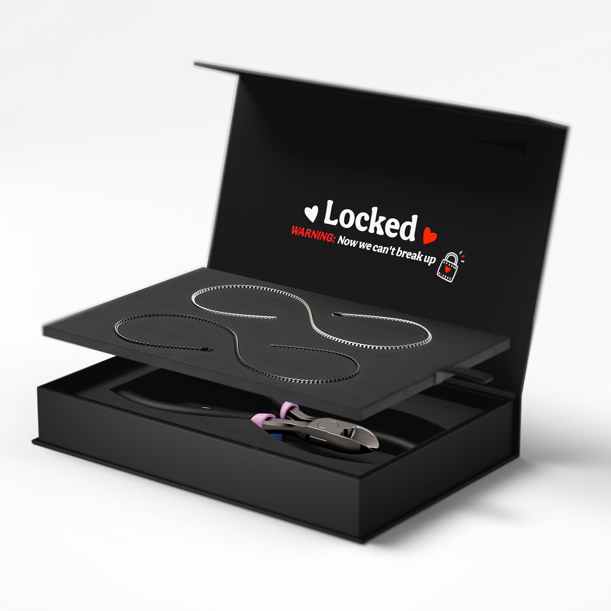 Locked Permanent Matching Couples Bracelets